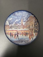 Sammelteller TELLER GOEBEL MANUFAKTUR COBURGER WEIHNACHTSMARKT BOTO BAUER 