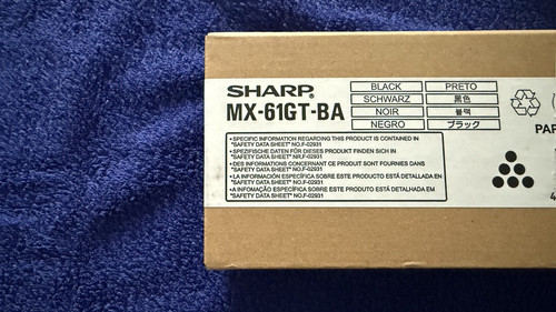 Original toner schwarz sharp - schwarz,