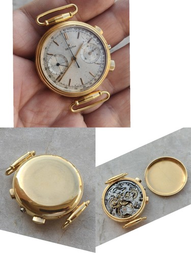 50er jahre zenith chronograph - 50er,