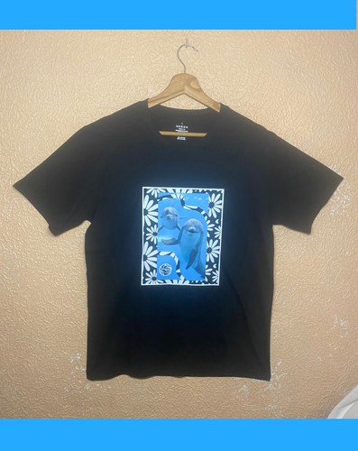 Schwarzes shirt delfine - t-shirt,