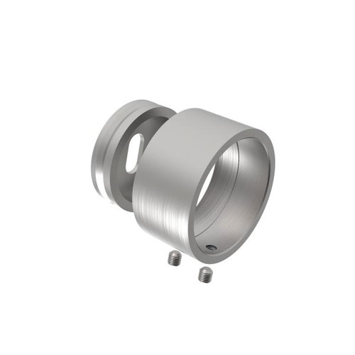 Edelstahl wandflansch v2a - edelstahl,