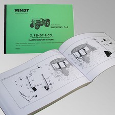 Fendt Ersatzteilliste für Favorit 1 und 2 Baureihe FW 140 / 150 Traktor 140001
