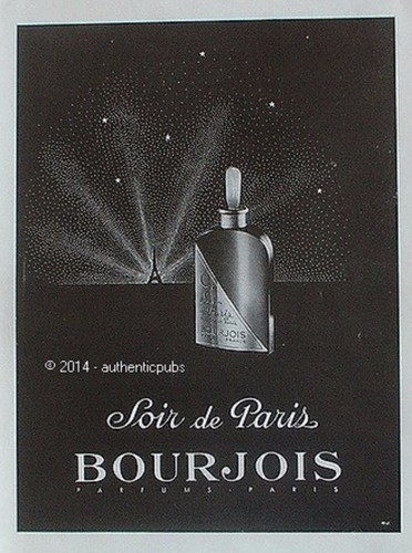 Reklame parfum bourjois nuit - parfum,