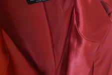 Satin Bolero Abendmode Party Samtrot (S. Hauptfoto) Gr. 38/40 NEU!