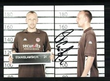Holger Stanislawski Autogrammkarte FC ST. Pauli 2002-03 Original Signiert