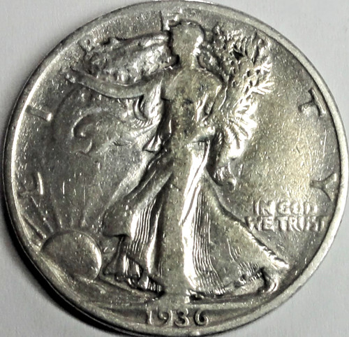 Usa dollar 1936 - 1/2,