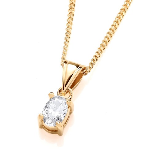 Halskette gelbgold auf - halskette, 9