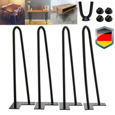 4X Hairpin Legs Tischkufen