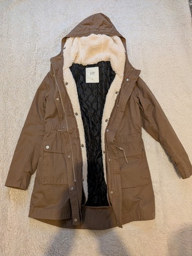 Parka mit teddyplüsch s - parka,