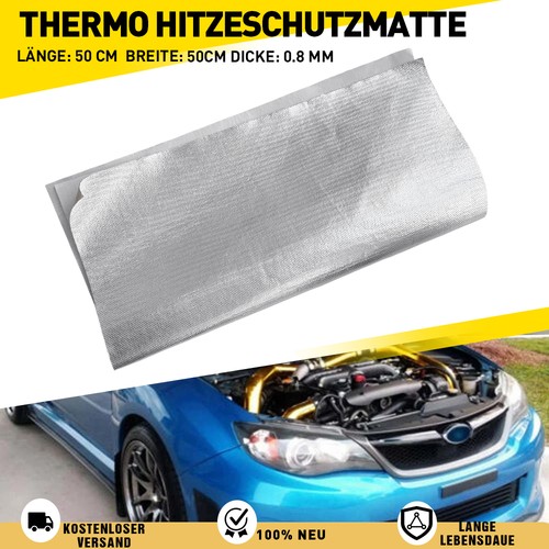 8mm 50x50cm hitzeschutz - 0,8mm,