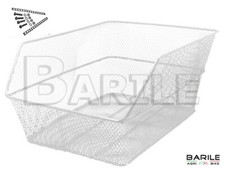 Heckkorb rechteckig weiß