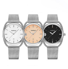 Armbanduhr Damen Uhr Damenuhr Frauen Uhren Quartz Analog Silber Edelstahl Neu