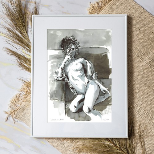 Minnou art kunstdruck - minnou,