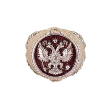 Russischer herren siegelring - russischer,