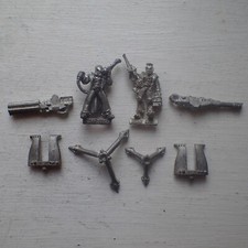 Citadel Warhammer 80s 40K Eldar Heavy Weapon Scatter Laser a Las Cannon Crew x2