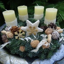 Adventskranz Dekokranz