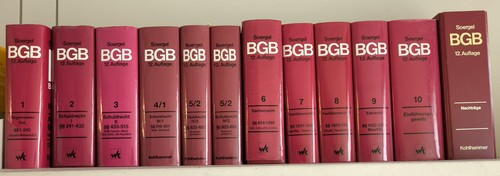 Soergel bgb kommentar - soergel,