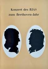 Heft Konzert des RIAS zum