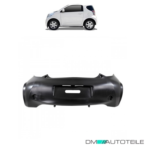 Stoßstange hinten schwarz