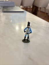 Zinnsoldat Husar in blauer