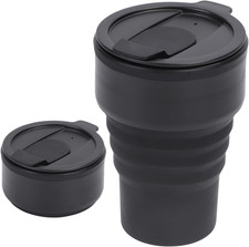 Faltbarer kaffeebecher 375ml - faltbarer,