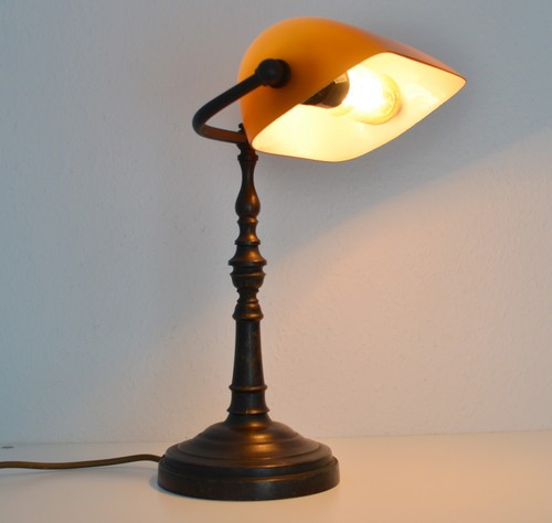 Vintage schreibtischlampe - vintage,