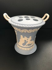 Wedgwood blaue Jasperware Vase