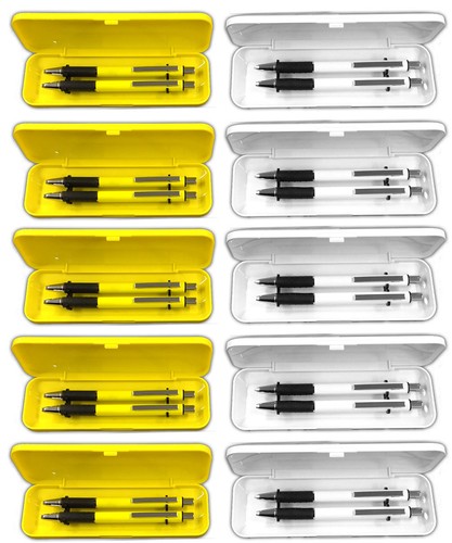 10x tlg kugelschreiber - 3-tlg.,