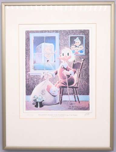 Carl barks prosperity posed - carl,