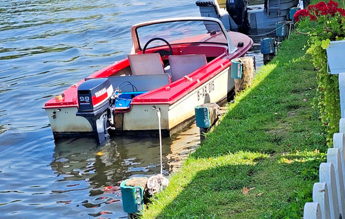 Kleines motorboot model - (ddr),