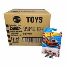 Mattel Hot Wheels 72 Long Card