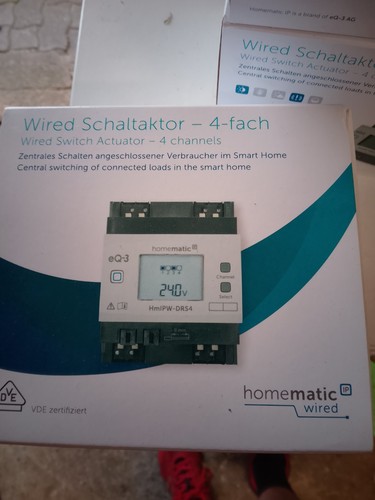 Homematic wired schaltaktor - homematic,