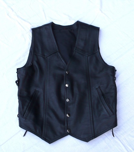 Motorrad leder weste - motorrad,