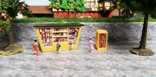 DDR Kiosk mit Telefonzelle |  Bausatz |  Spur TT | 1:120 | Zeitungskiosk