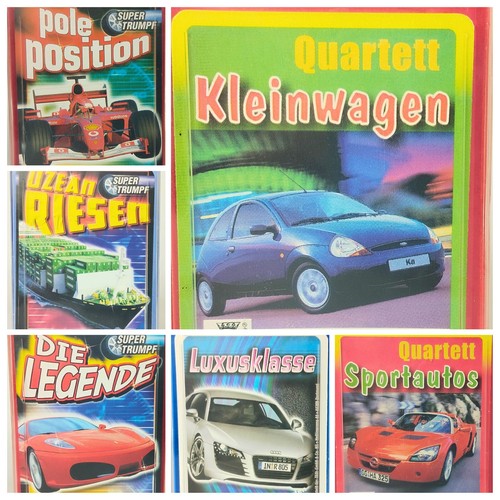 Karten quartett super - quartett,