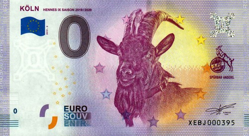 Null euro schein - -, 0