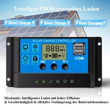 Solar Laderegler 100A PWM