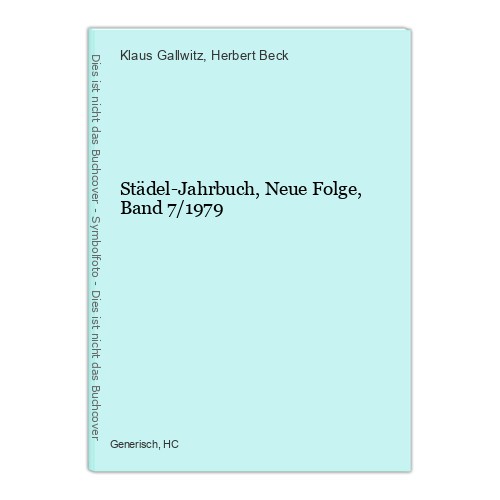 Städel jahrbuch neue folge - neue,