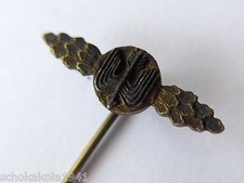 Miniaturnadel Frontflugspange für Zerstörer in Bronze Anstecknadel