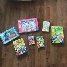 7x Spiele - Connie und Die Tiere - Kiki Rocky - Rund Um Den Kalender - UNO