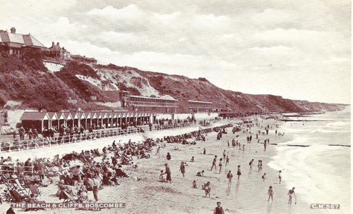 Boscombe der strand - boscombe, die