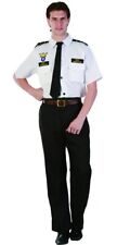 Herren Kostüm "Pilot" Uniform Flugbegleiter -Gr. L und XL- Karneval Mottoparty