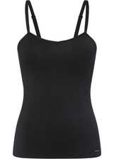 Neu BH-Top aus Modal mit integrierten Cups Gr. (90) A Schwarz Damentop Mieder