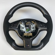 Für 1998-2005 BMW E46 M3 M5 E39 M Sport Brauch Real Carbonfas Alcantara Lenkrad