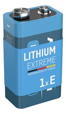 1x ANSMANN Extreme Lithium Batterie 9V-Block E 9Volt, 6LF22 5021023