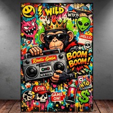 LEINWAND BILD ER XXL ABSTRAKT