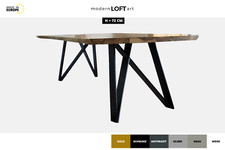 2x TISCHBEINE TISCHGESTELL