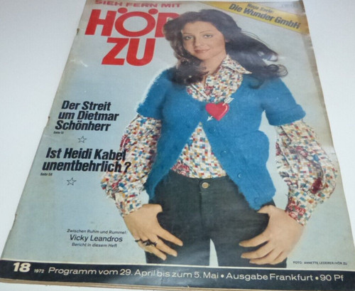 Hörzu 1972 vicky - hörzu,