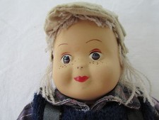 nostalgische Künstlerpuppe Sammlerpuppe Porzellanpuppe Puppe, 24 cm  Puppenhaus