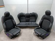 MINI Cooper F55 S Sportsitze komplett mit Sitzheizung "Leatherette"/carbon-black